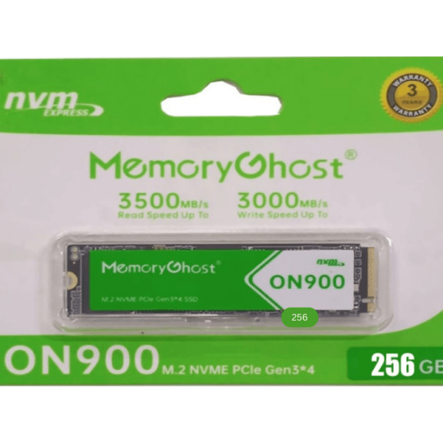 Memory Ghost 256GB M.2 NVMe SSD