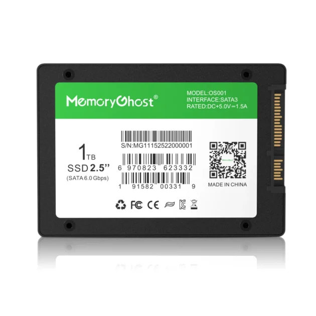 Memory Ghost OS001 SATA SSD in 2.5 256GB