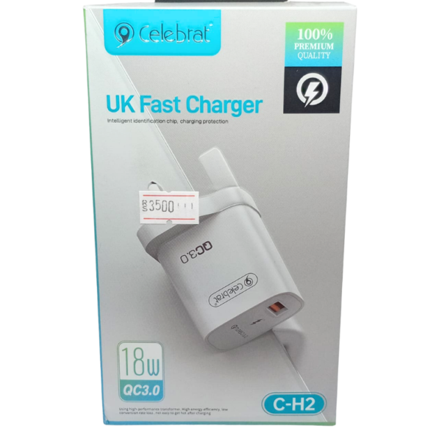 Celebrat UK Fast Charger 18W