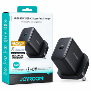 JOYROOM JR-TCG13UK 45W GaN USB-C Super Fast Charger – Samsung Compatible