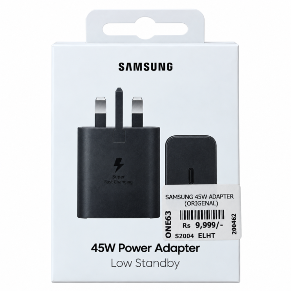 Samsung 45W USB-C Super Fast Charging Power Adapter – UK 3-Pin